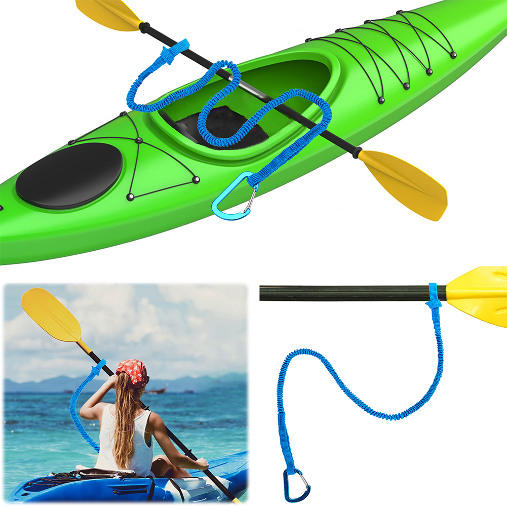 Fishing Boat Paddle - 4~1 قطعة حبل تثبيت مجداف الكاياك