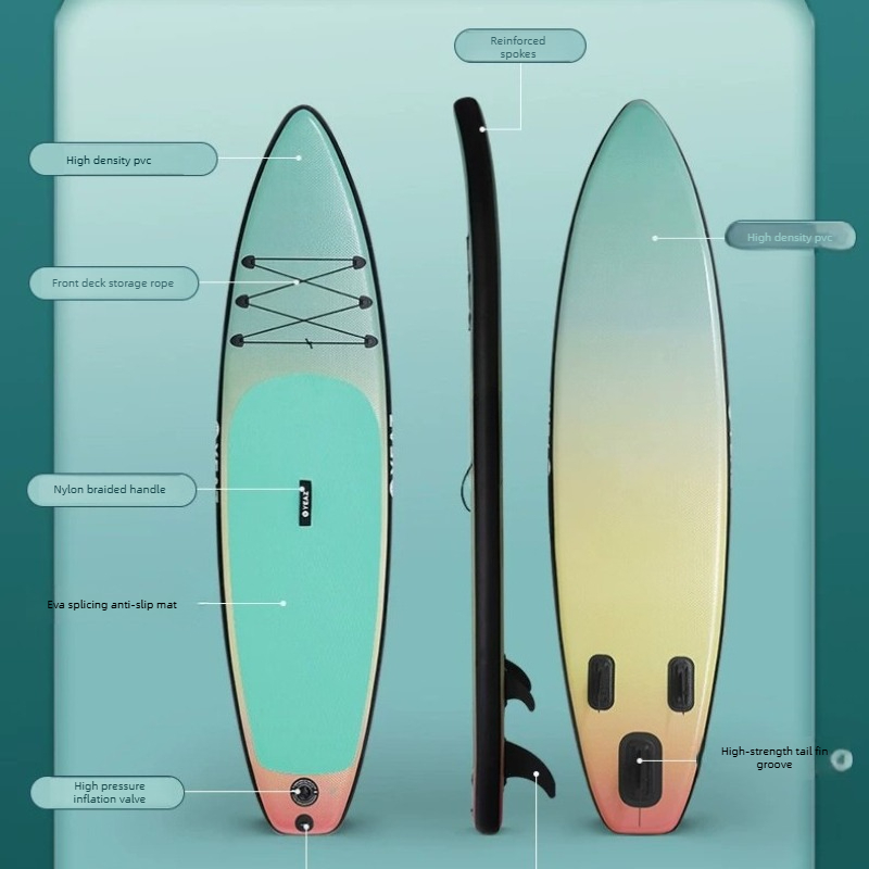 Fishing Boat Paddle - لوح تزلج كهربائي قابل للنفخ (SUP)