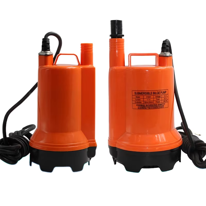 Fishing Boat Bilge Pump - مضخة مياه بحرية 12 فولت/24 فولت