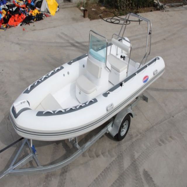 Fishing Boat Fiberglass - قارب مطاطي صلب عالي الجودة RIB