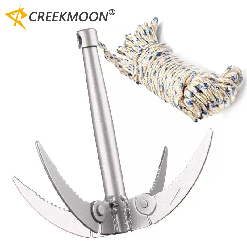 Fishing Boat Anchor - أداة إزالة الأعشاب المائية القابلة للطي