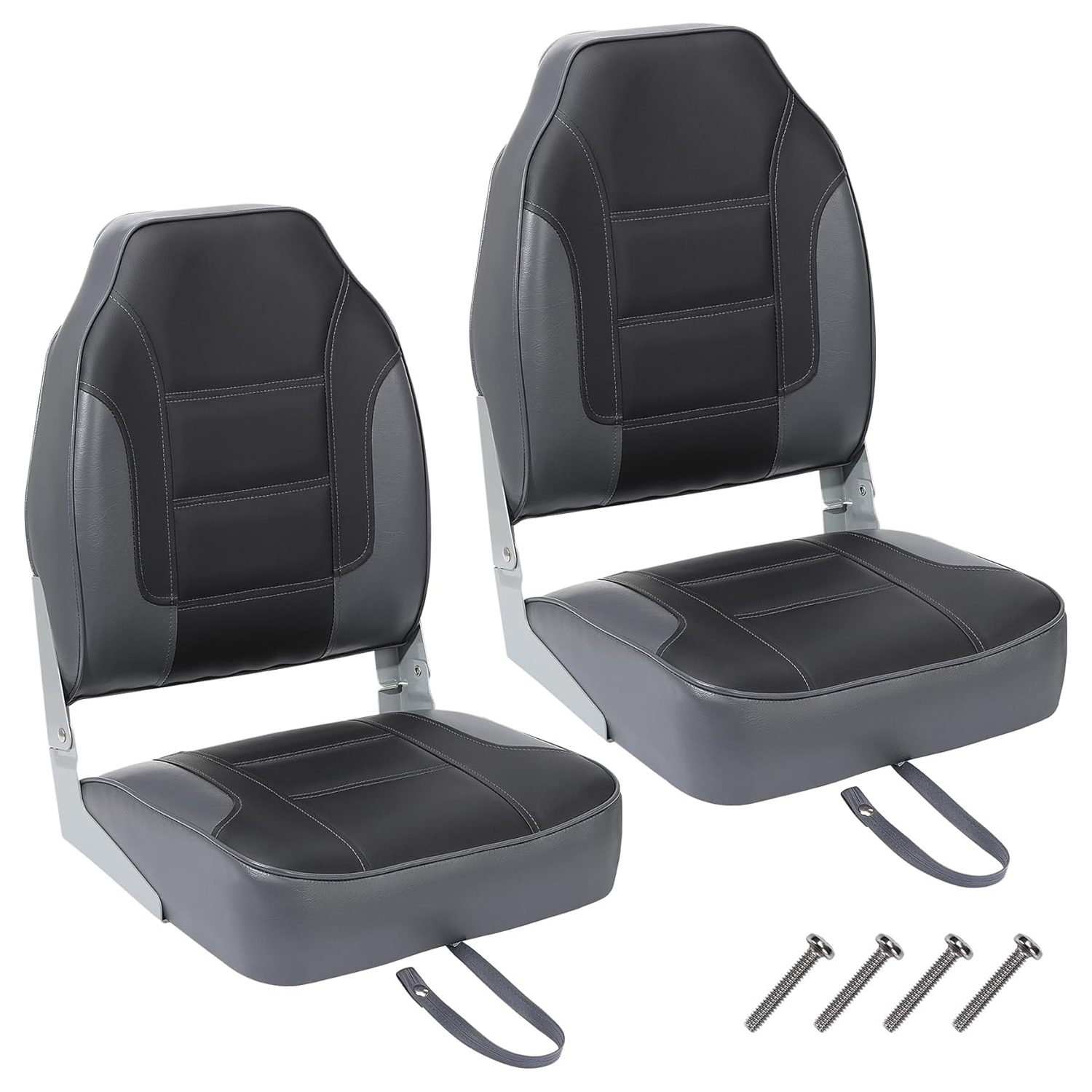 Fishing Boat Seat - مقعدين قابلين للطي للقوارب، مقاعد صيد