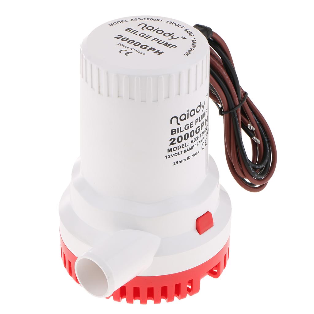 Fishing Boat Bilge Pump - مضخة بيلج كهربائية غاطسة 2000GPH لنقل