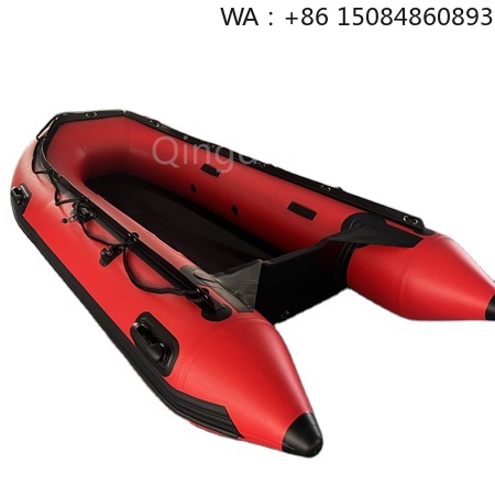 Fishing Boat Aluminum - قارب صيد قابل للنفخ أحمر اللون