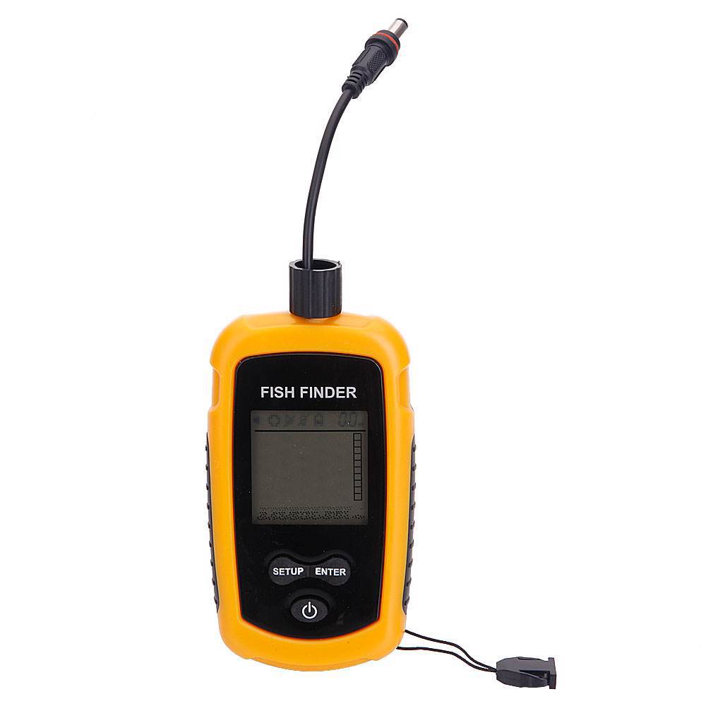 Fishing Boat Depth Finder - جهاز سونار محمول لتحديد مواقع الأسماك