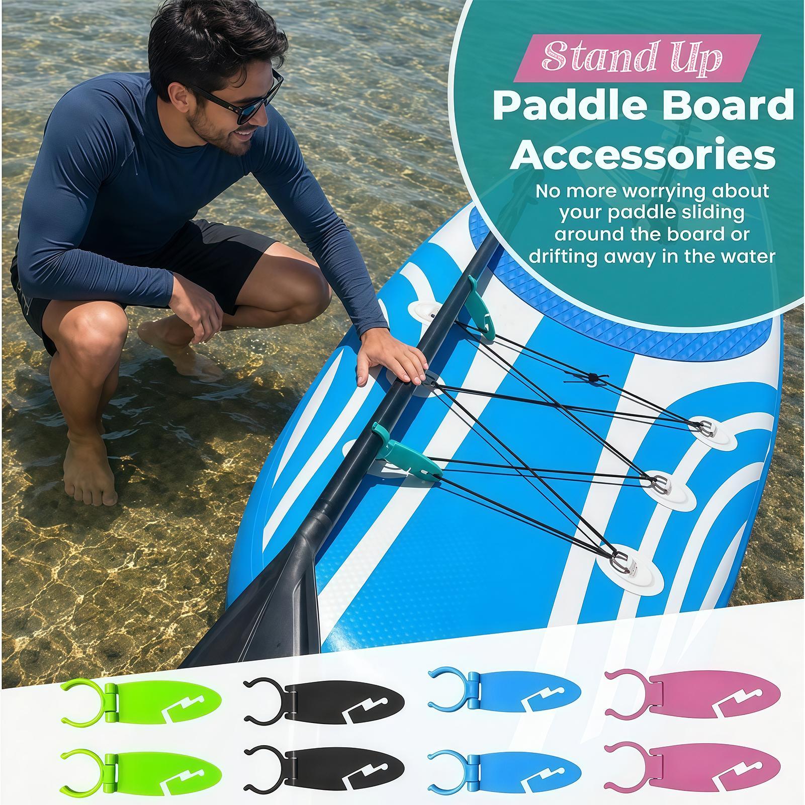 Fishing Boat Paddle - قطعتان من حامل الأكواب للوح التجديف،