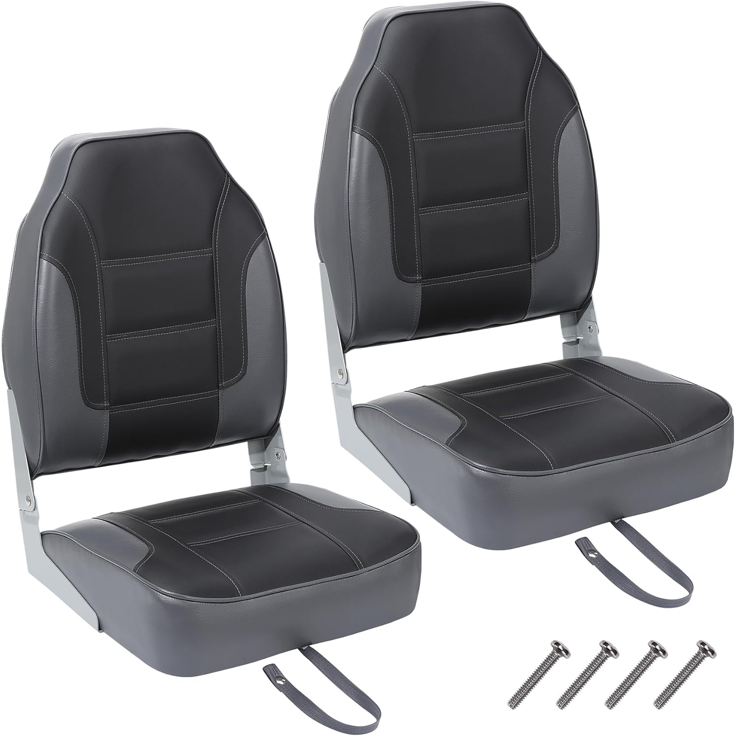 Fishing Boat Seat - مقعدين قابلين للطي للقوارب، مقعد قارب