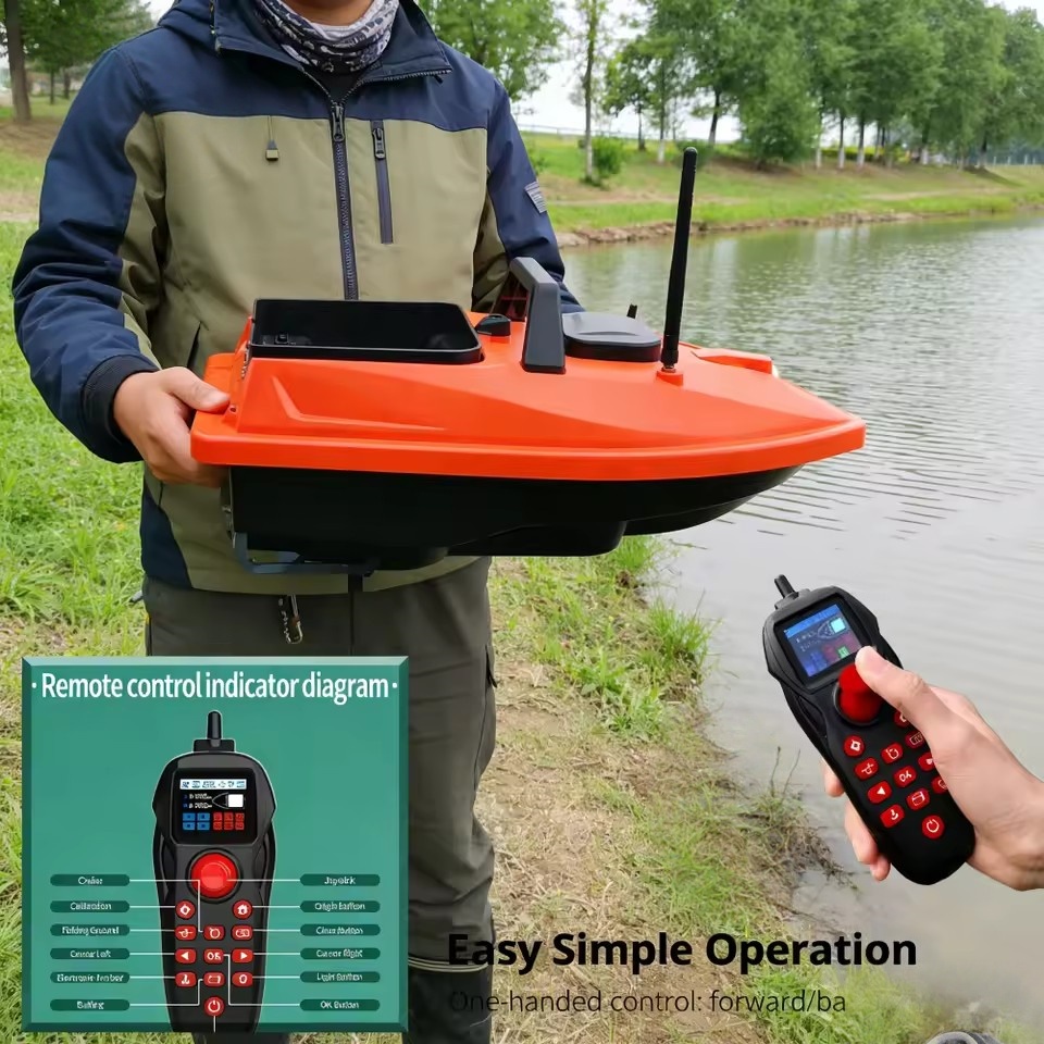 Fishing Boat Anchor - قارب طعم صيد بالتحكم عن بعد