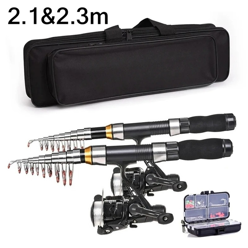 Fishing Boat Cover - BRAVMAK 2.1/ 2.3 mTelescopic الصيد رود