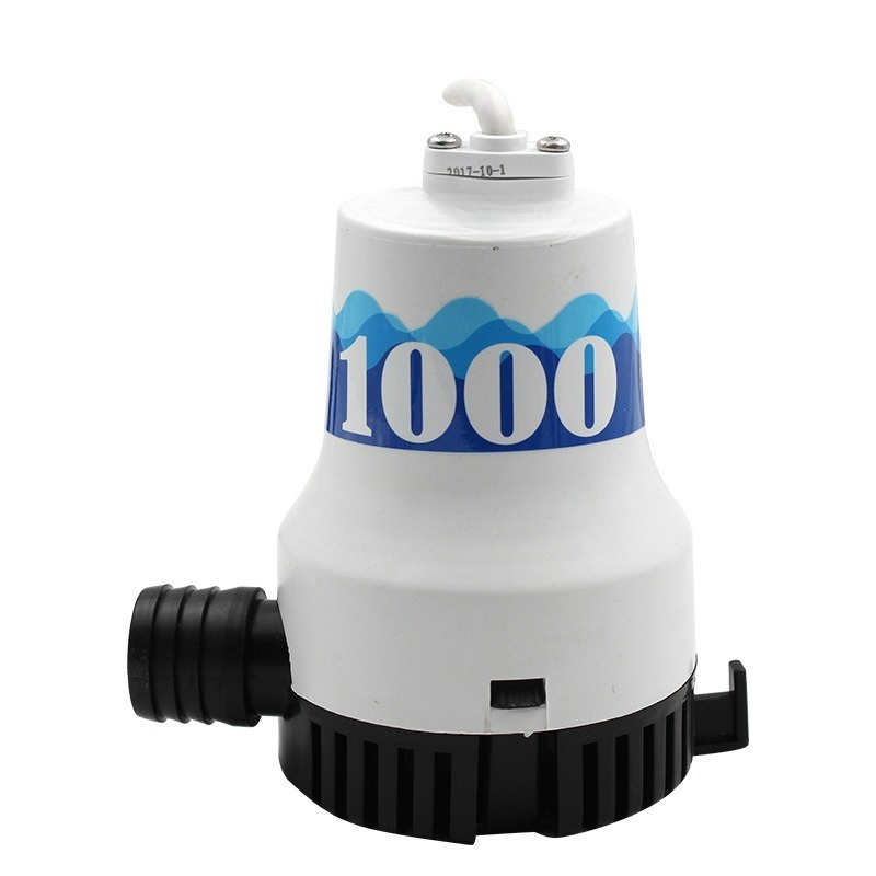 مضخة تصريف بحرية 12 فولت و24 ف - مراجعة Fishing Boat Bilge Pump وسعره