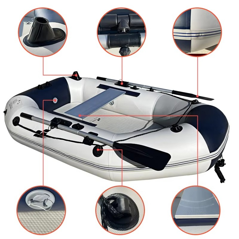 قارب صيد قابل للنفخ بسماكة 1.2 - مراجعة Fishing Boat Inflatable وسعره