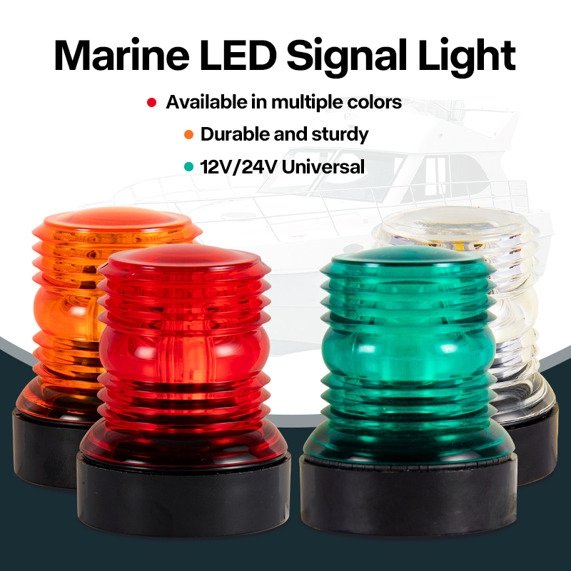 12 فولت البحرية LED مرساة ضوء  - مراجعة Fishing Boat Navigation Light وسعره