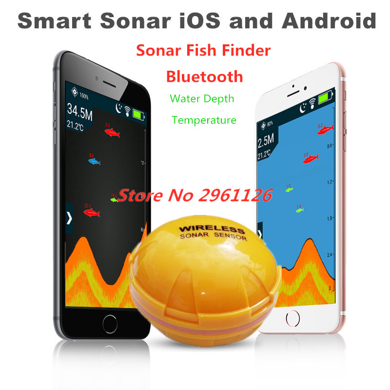 صياد السمك اللاسلكي المحمولة ص - مراجعة Fishing Boat Depth Finder وسعره