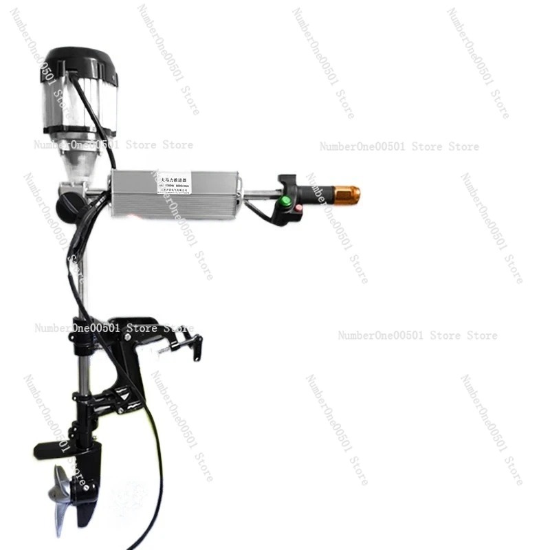 محرك خارجي بدون فرش 12 فولت 24 - مراجعة Fishing Boat Outboard Motor وسعره