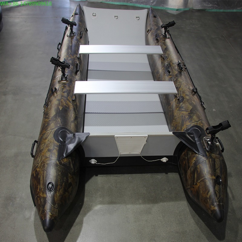 قارب كاتاماران عالي السرعة قاب - مراجعة Fishing Boat Inflatable وسعره