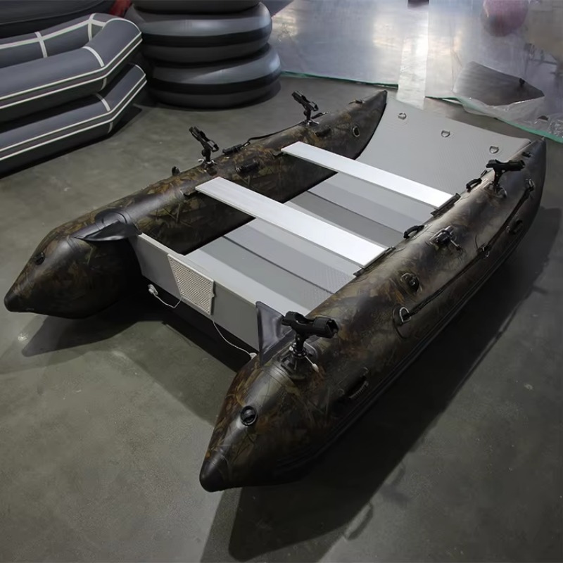 قارب كاتاماران عالي السرعة قاب - مراجعة Fishing Boat Inflatable وسعره