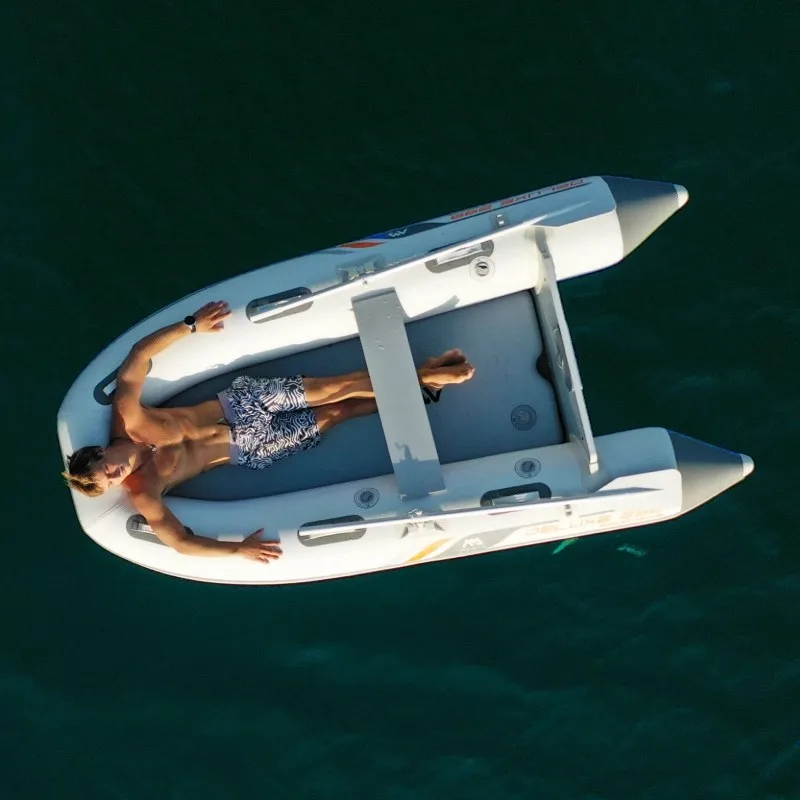 قارب قابل للنفخ من AQUA MARINA - مراجعة Fishing Boat Aluminum وسعره