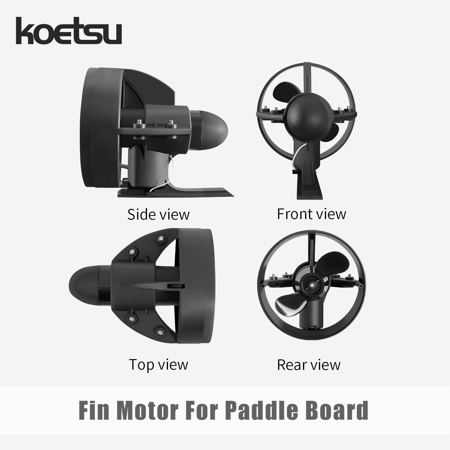 محرك دفع تحت الماء للوح التجدي - مراجعة Fishing Boat Trolling Motor وسعره