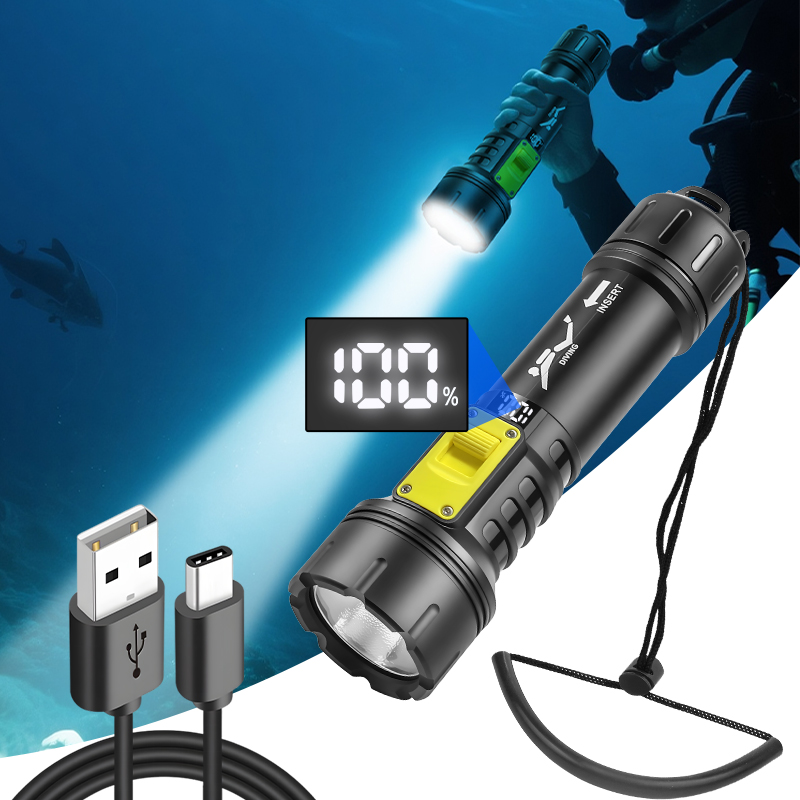 جديد XHP70 الغوص مصباح يدوي IP - مراجعة Fishing Boat Cover وسعره