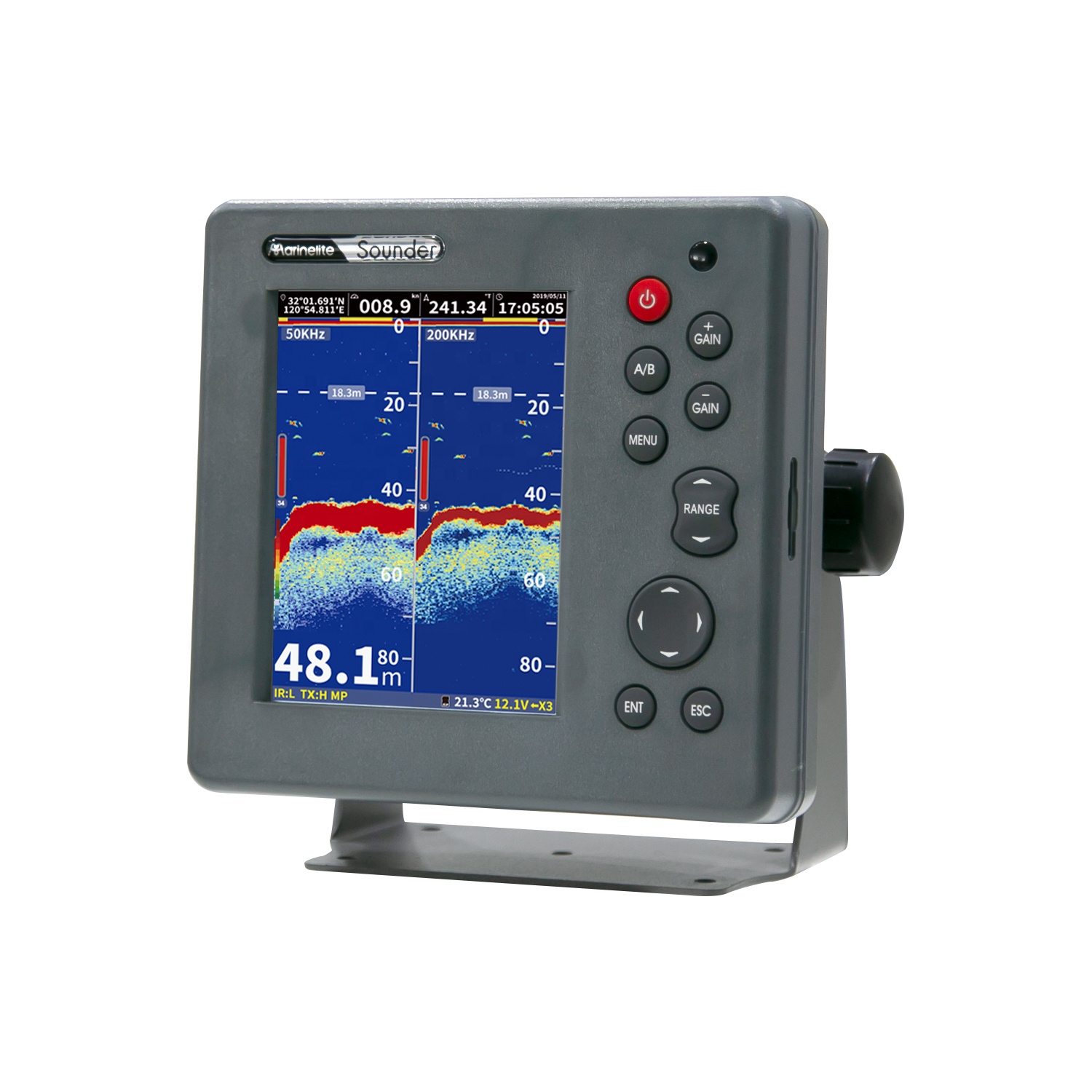 إكسسوارات القوارب من مارينلايت - مراجعة Fishing Boat Depth Finder وسعره