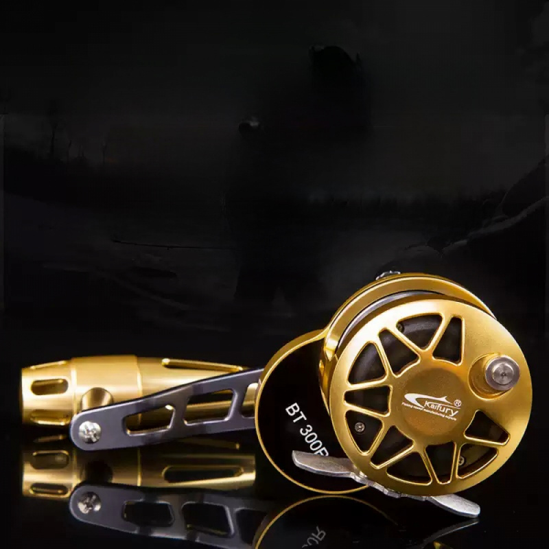 بكرة صيد بحرية معدنية بالكامل، - مراجعة Fishing Boat Steering Wheel وسعره