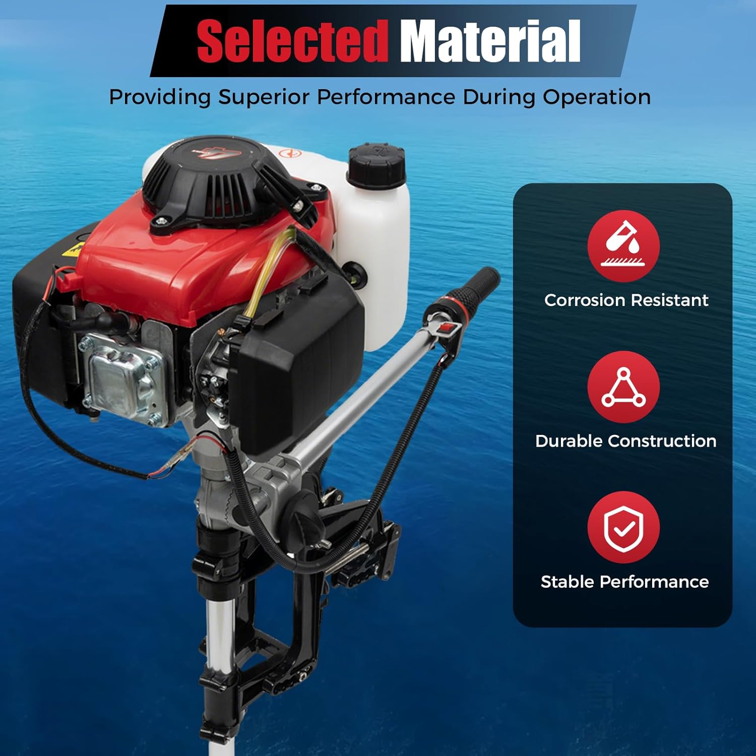 محرك خارجي بقوة 4 حصان، محرك ق - مراجعة Fishing Boat Outboard Motor وسعره
