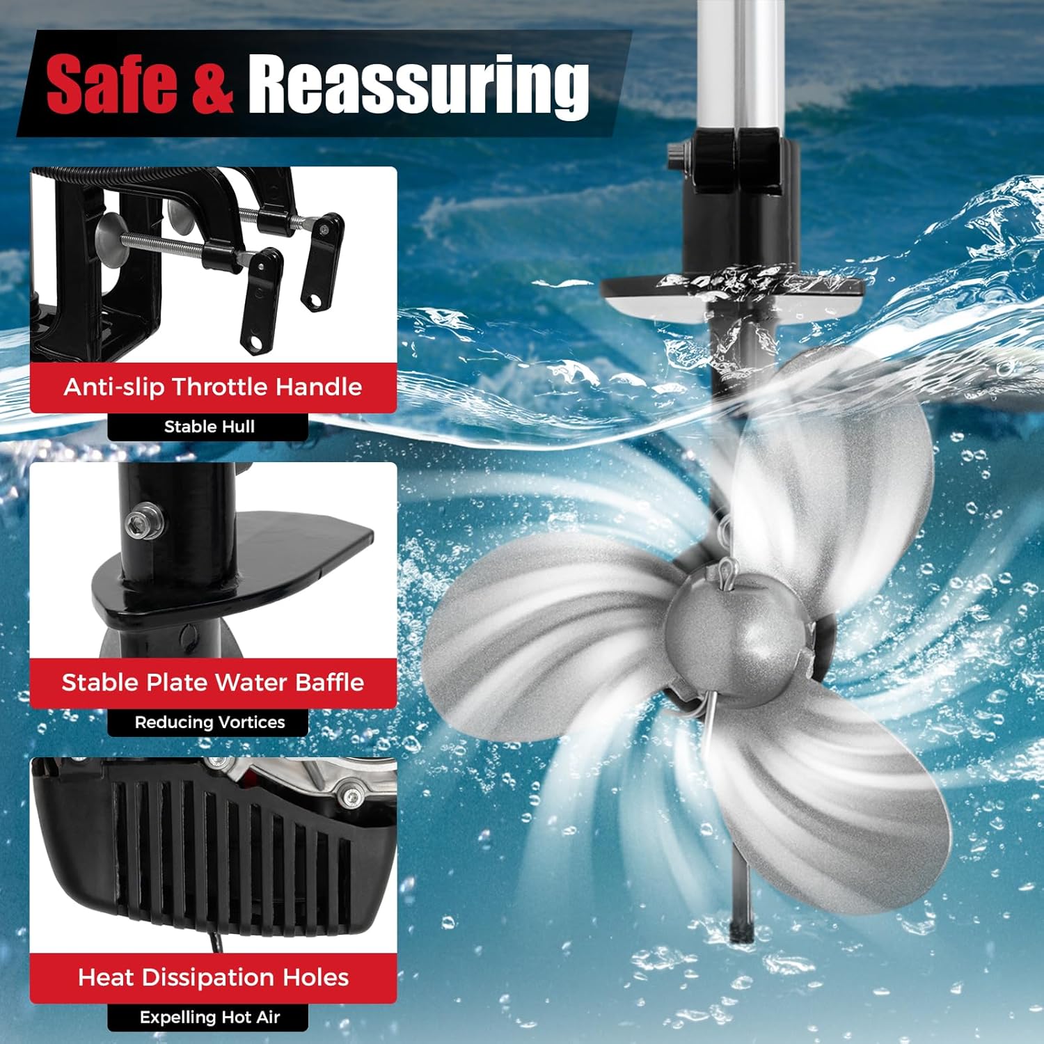 محرك خارجي بقوة 4 حصان، محرك ق - مراجعة Fishing Boat Outboard Motor وسعره