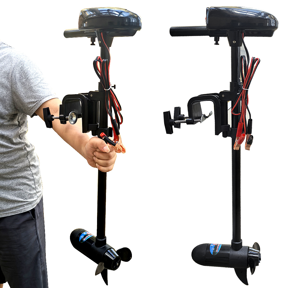 محرك قارب كهربائي 18LBS/28LBS  - مراجعة Fishing Boat Trolling Motor وسعره