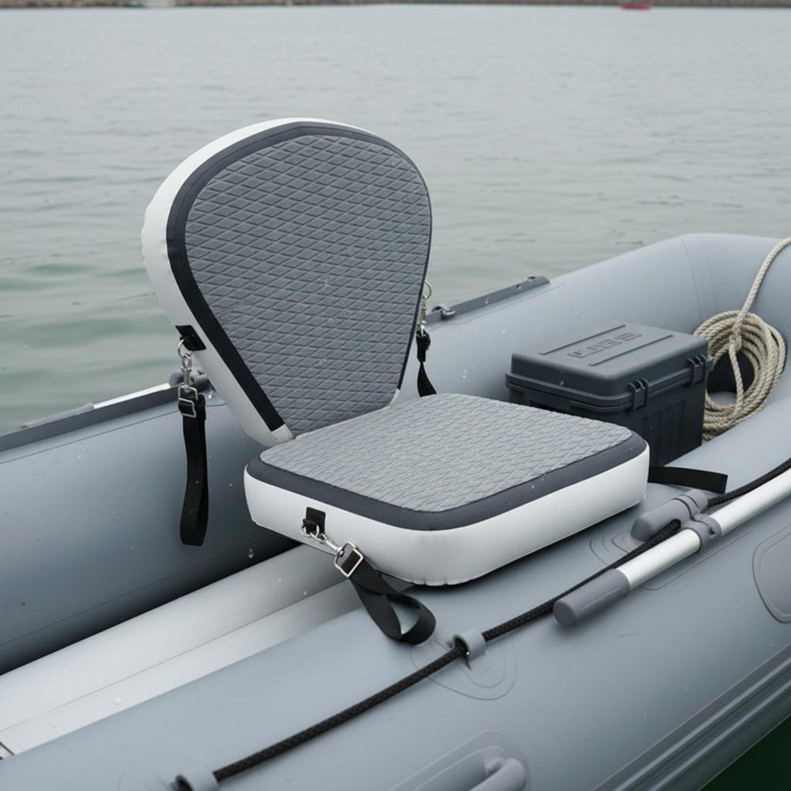 مقعد صيد محمول قابل للفصل لقوا - مراجعة Fishing Boat Seat وسعره