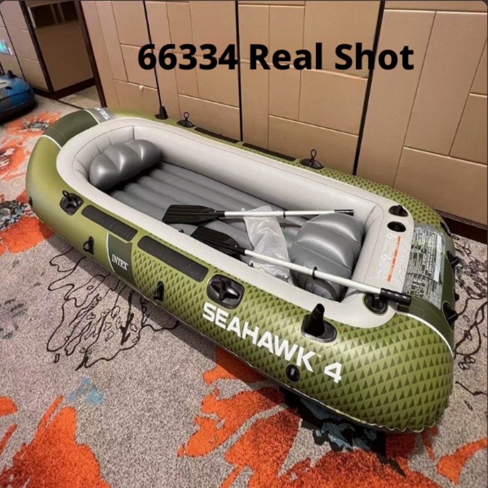 قارب كاياك سميك لشخصين أو أربع - مراجعة Fishing Boat Inflatable وسعره