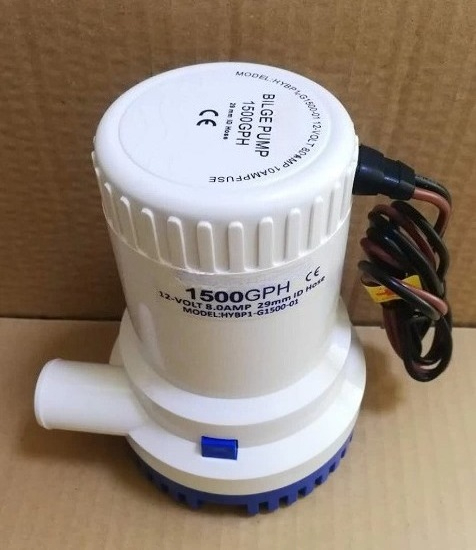 مضخة مياه غاطسة أوتوماتيكية لل - مراجعة Fishing Boat Bilge Pump وسعره