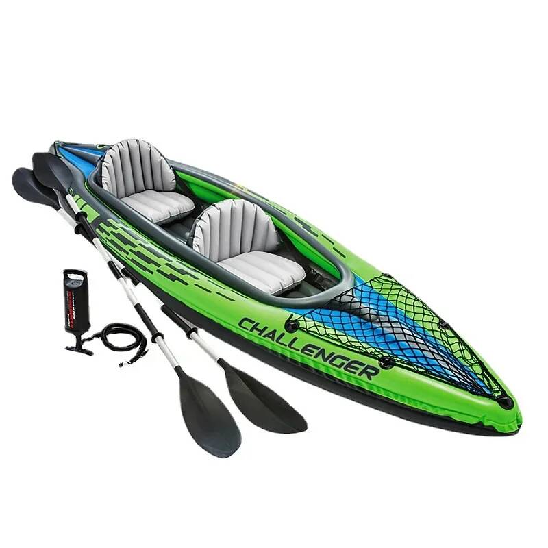 قارب كاياك قابل للنفخ لشخص أو  - مراجعة Fishing Boat Seat وسعره