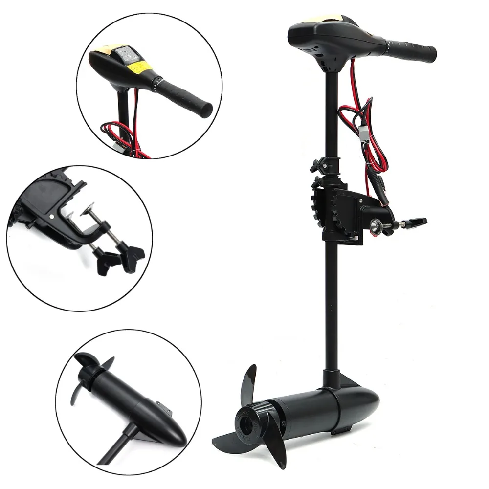 قارب بموتور كهربي متعدد الأغرا - مراجعة Fishing Boat Trolling Motor وسعره