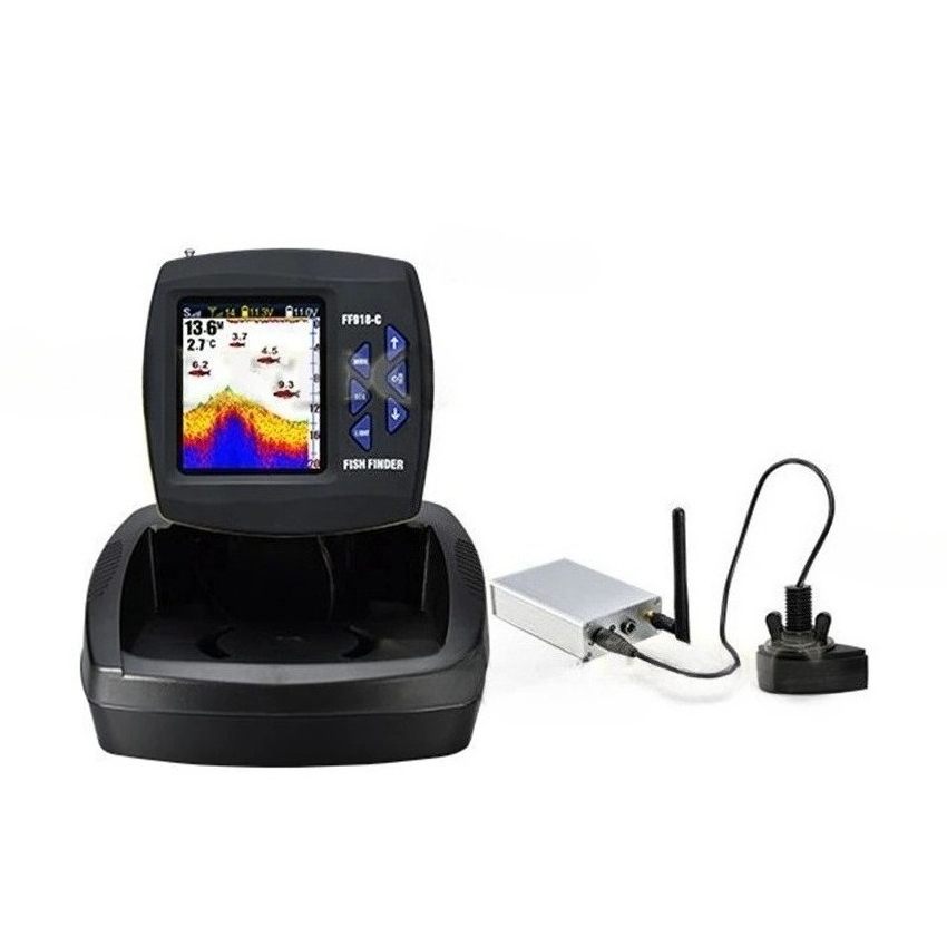جهاز تحكم عن بعد للقوارب الصيد - مراجعة Fishing Boat Depth Finder وسعره