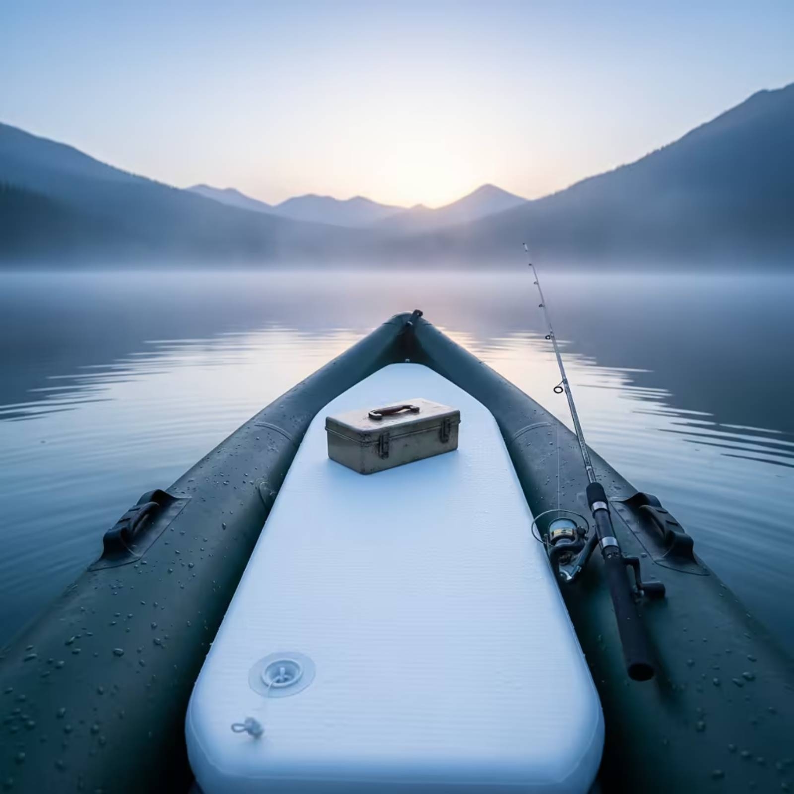 لوح أرضي صلب قابل للنفخ للقوار - مراجعة Fishing Boat Inflatable وسعره