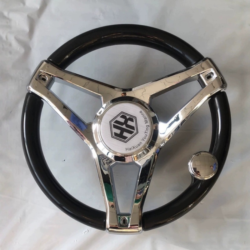 عجلة قيادة بحرية مع كرة مساعدة - مراجعة Fishing Boat Steering Wheel وسعره