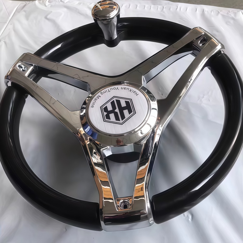 عجلة قيادة بحرية مع كرة مساعدة - مراجعة Fishing Boat Steering Wheel وسعره