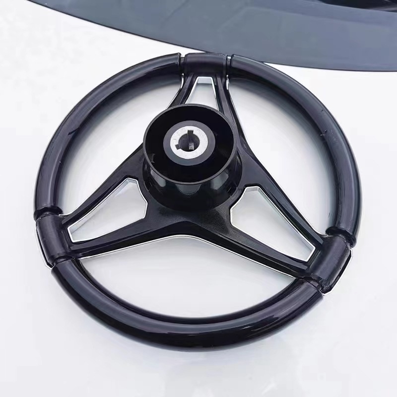 عجلة قيادة بحرية مع كرة مساعدة - مراجعة Fishing Boat Steering Wheel وسعره