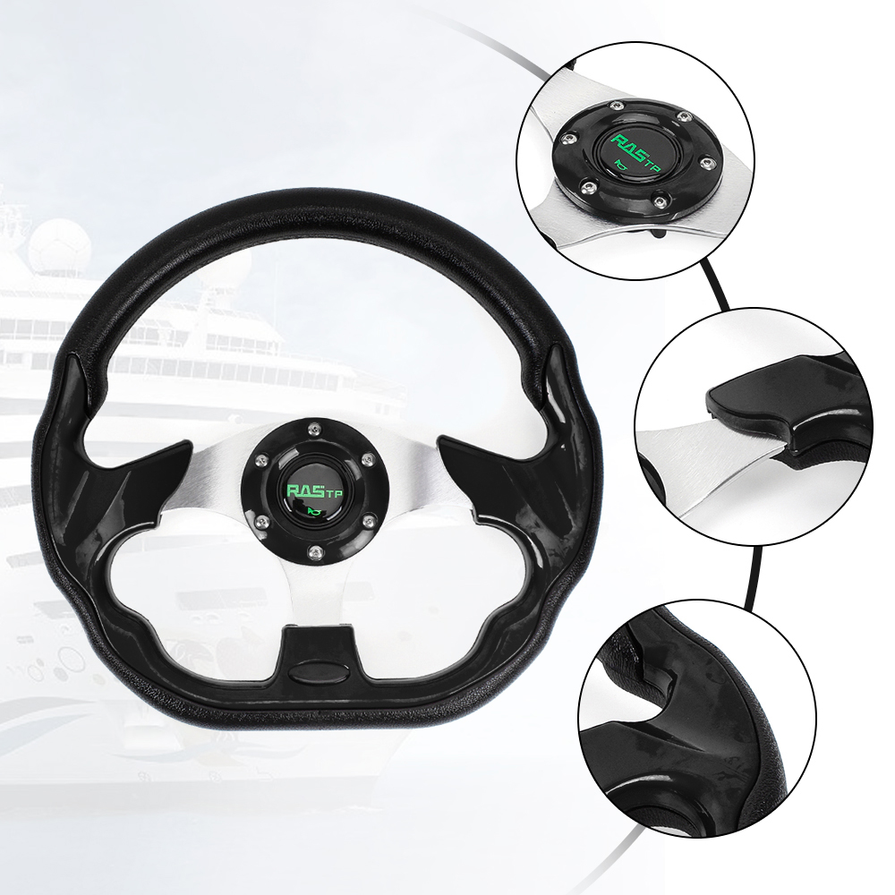 عجلة قيادة بحرية RASTP-13 بقطر - مراجعة Fishing Boat Steering Wheel وسعره